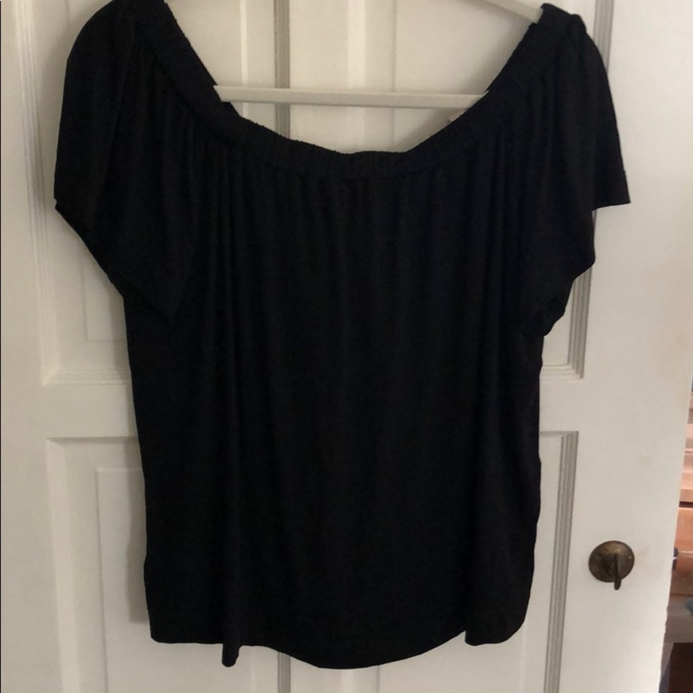 Loft off shoulder top